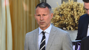 <p>Former Manchester United footballer Ryan Giggs arrives at Manchester Crown Court (Peter Powell/PA)</p>