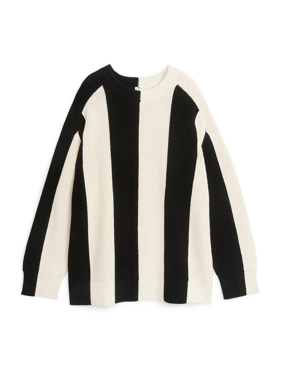 Block stripe cotton jumper, Arket, €89