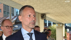 Former Manchester United footballer Ryan Giggs on Thursday August 11 2022 (Steven Allen/PA)