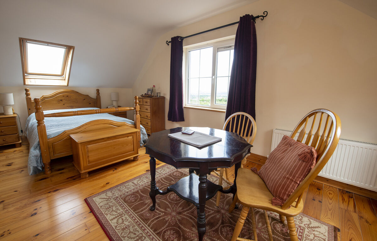 The master bedroom. Picture: Dan Linehan The master bedroom. Picture: Dan Linehan