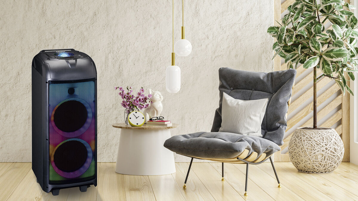 Lenco PA-260BK party speaker.