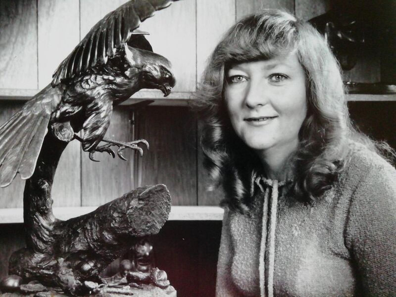 Jeanne Rynhart in the 1970s, in a picture supplied by her daughter Audrey Elliott.