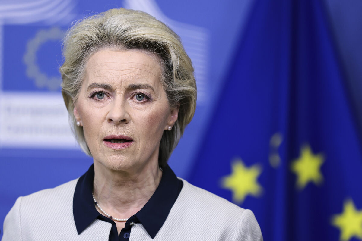 European Commission president Ursula von der Leyen: 'The collective commitment to reduce gas consumption by 15% is significant. It will help fill our storage ahead of winter. With this agreement, we will also be able to provide a safety net for each member state and thus put the principle of energy solidarity, enshrined in our EU treaties, fully in action.' Picture: Kenzo Tribouillard via AP