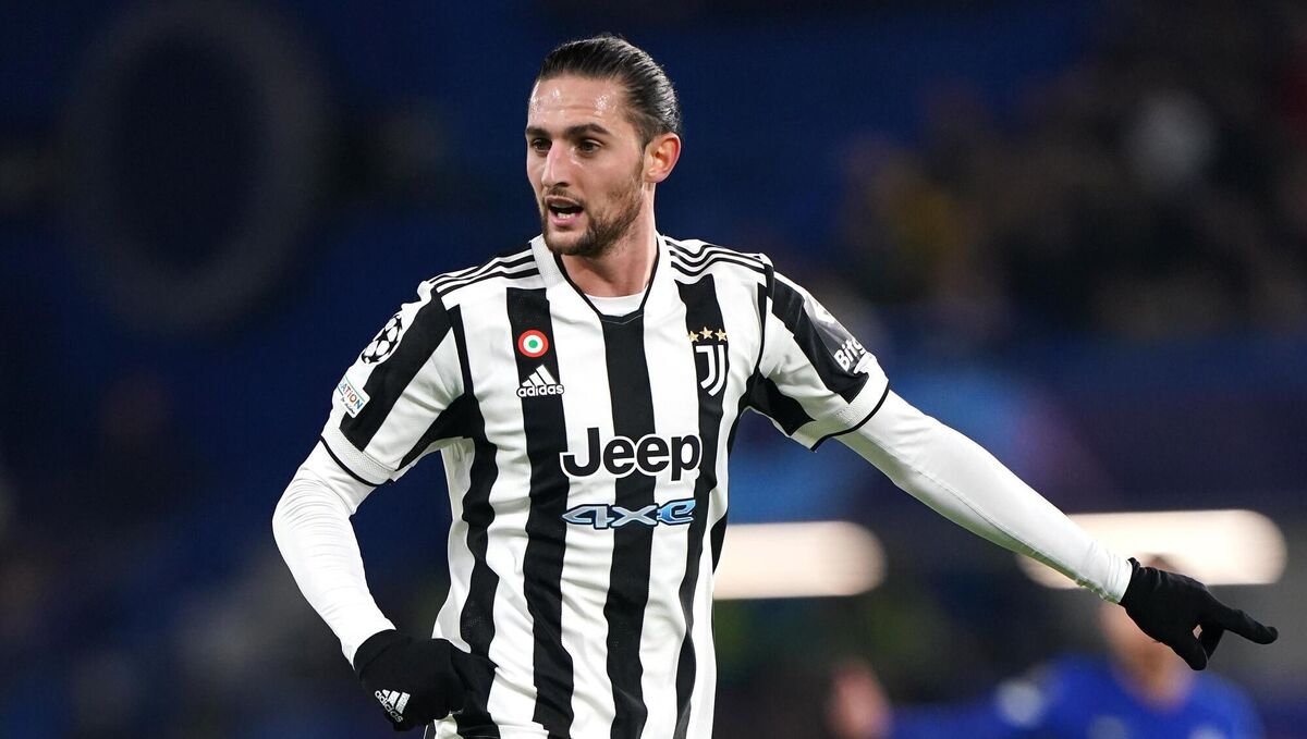FRENCH CONNECTION: Juventus mifielder Adrien Rabiot. 