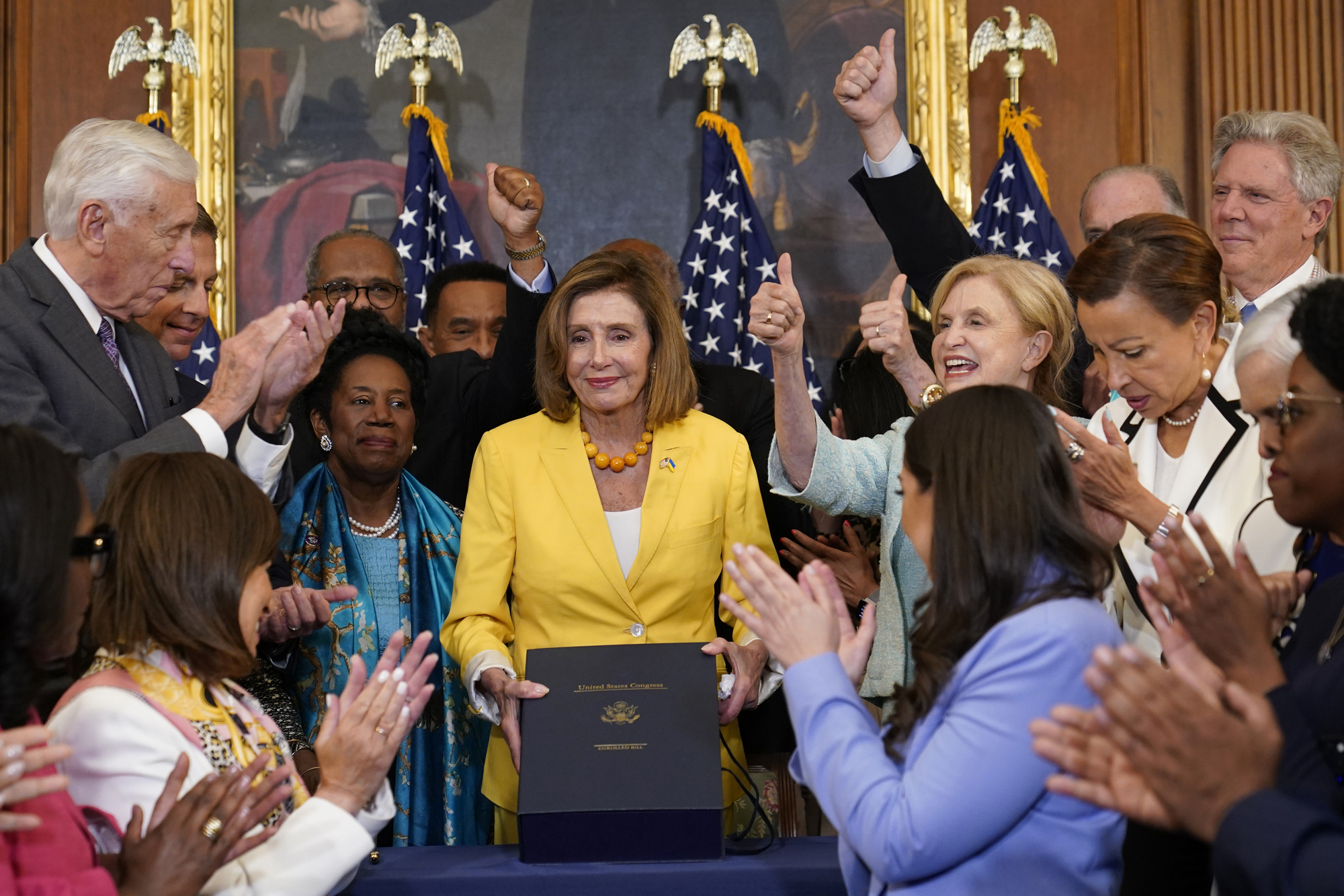 Democrats push landmark climate and health care bill through US Congress