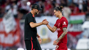 Liverpool manager Jurgen Klopp got his transfer business done early and he is ignoring what their rivals are doing (Hendrik Schmidt/DPA)