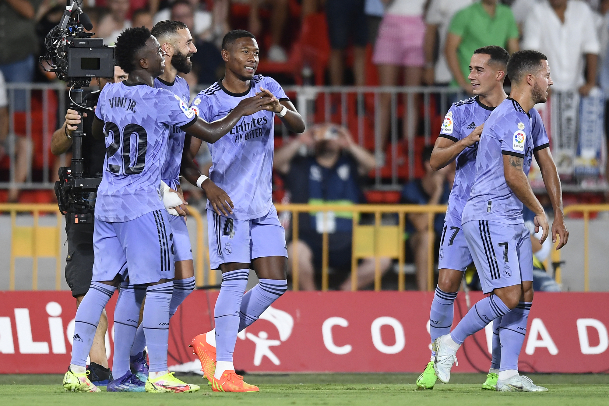 David Alaba leads Real Madrid to comeback win over Almeria