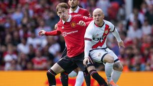 <p>OPEN TO OFFERS: James Garner in pre-season action for Manchester United. Pic: Dave Thompson/PA Wire.</p>