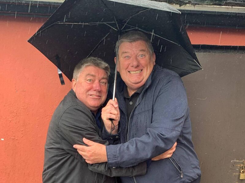 John Creedon with Pat Shortt.