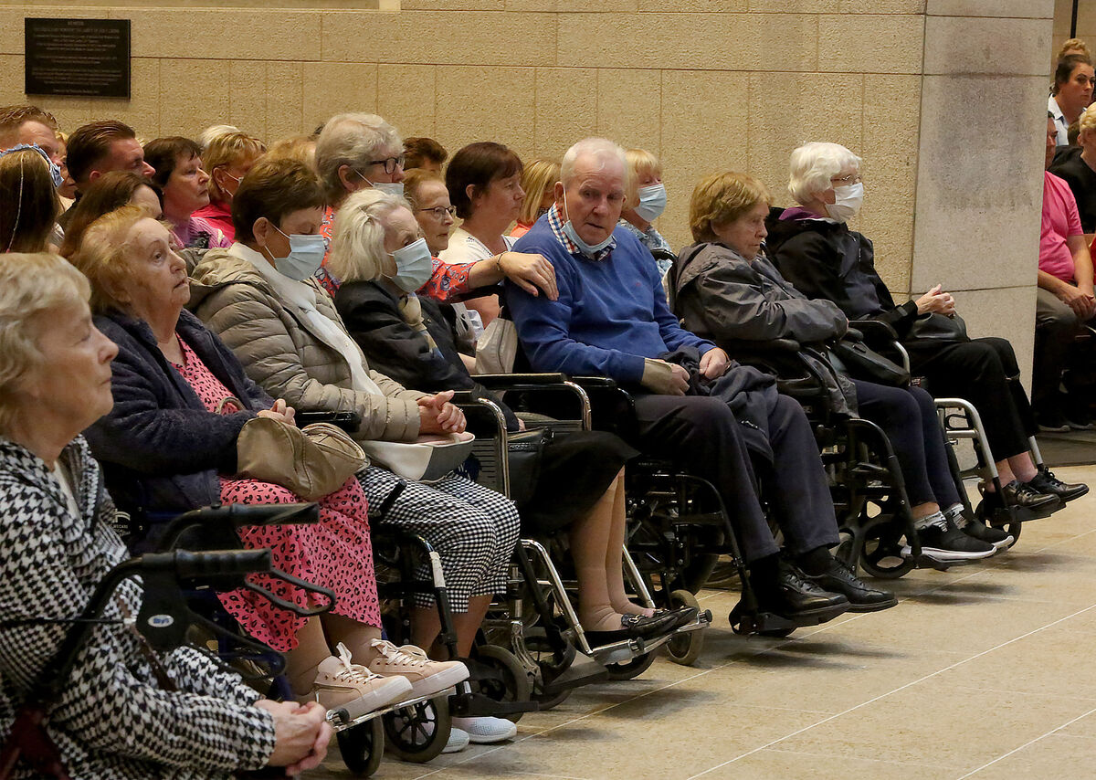  Parishioners at the Knock Shrine, Co. Mayo. Photograph: Hany Marzouk