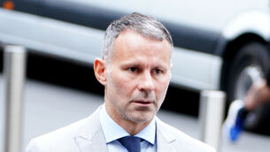 <p>Former Manchester United footballer Ryan Giggs is on trial at Manchester Crown Court (Peter Byrne/PA)</p>