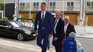 <p>Former Manchester United footballer Ryan Giggs arrives at Manchester Crown Court. Picture: Peter Byrne/PA Wire</p>