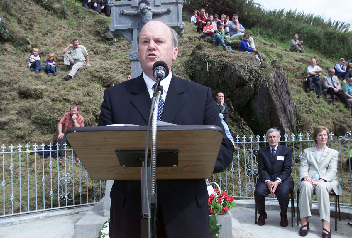 Michael Noonan delivers the Oration. Picture: Mark Kelleher