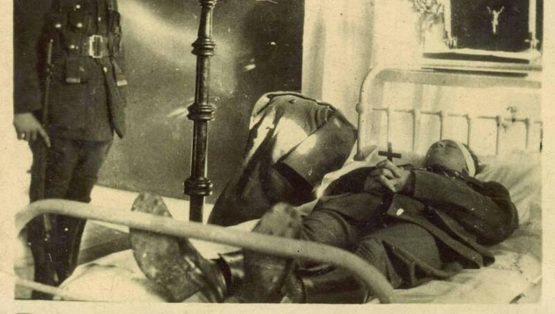 A slain Michael Collins