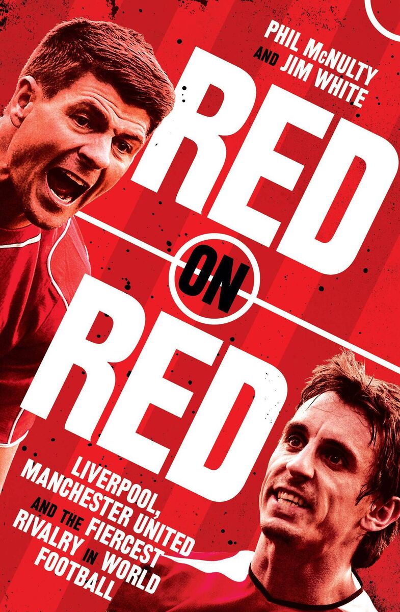 Phil McNulty and Jim White's new book Red on Red. Phil McNulty and Jim White's new book Red on Red.