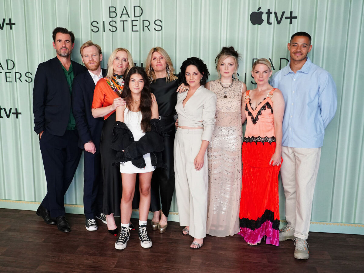 Cast members at the Bad Sisters premiere at BFI Southbank in London. on Thursday August 18. Picture: Ian West/PA Wire