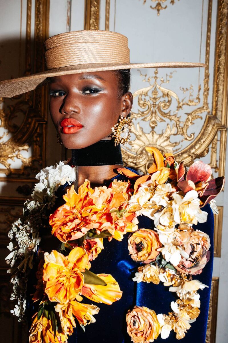 
                        A Schiaparelli haute couture look can take up to 5,000 hours to complete.
                    