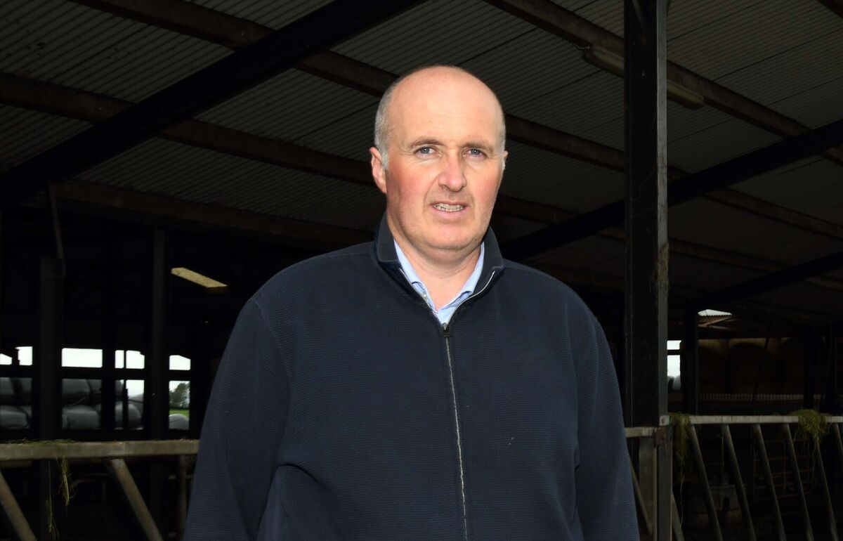 Pat McCormack explained the detrimental impact of low rainfall on farmers. Picture: Denis Minihane