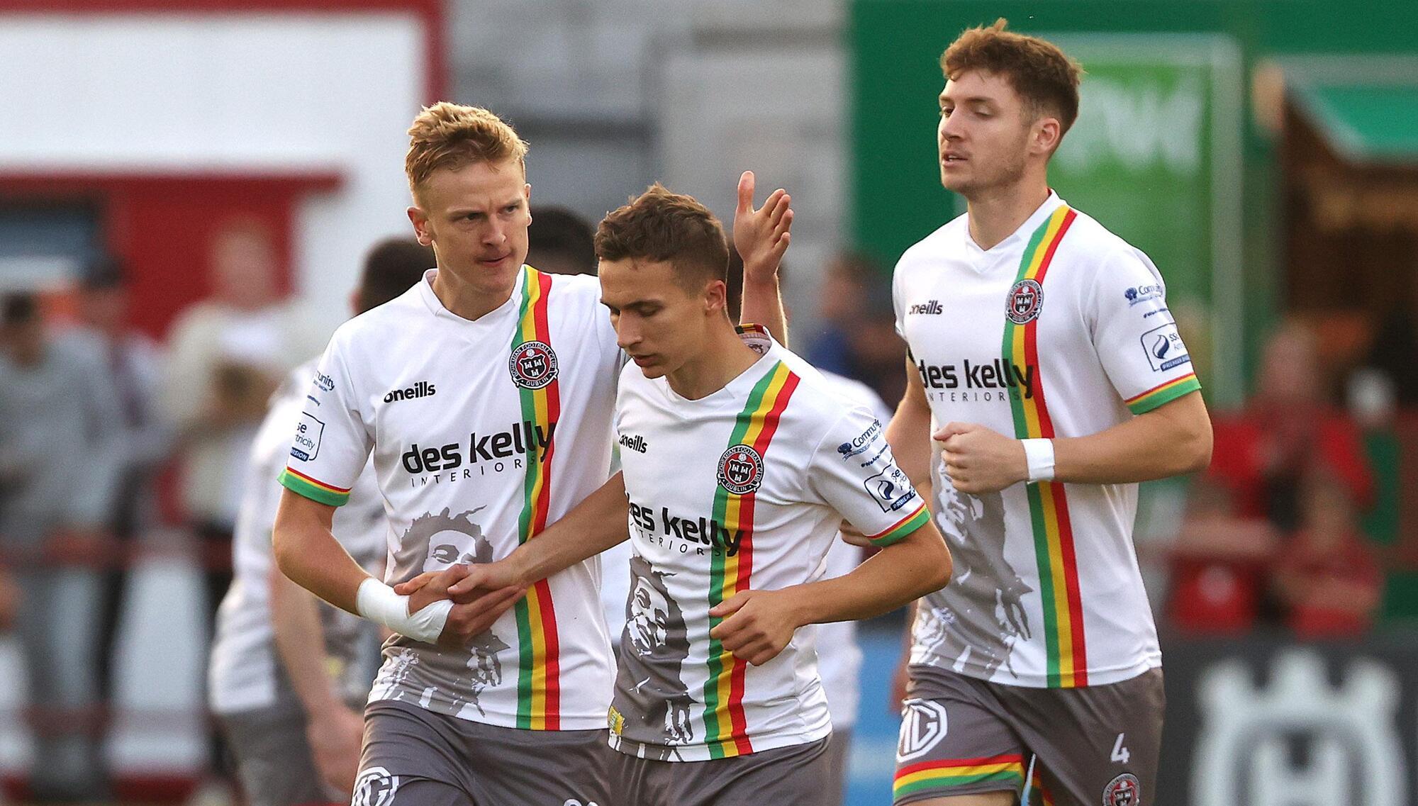 Ten-man Shels hold Bohs in feisty Dublin derby