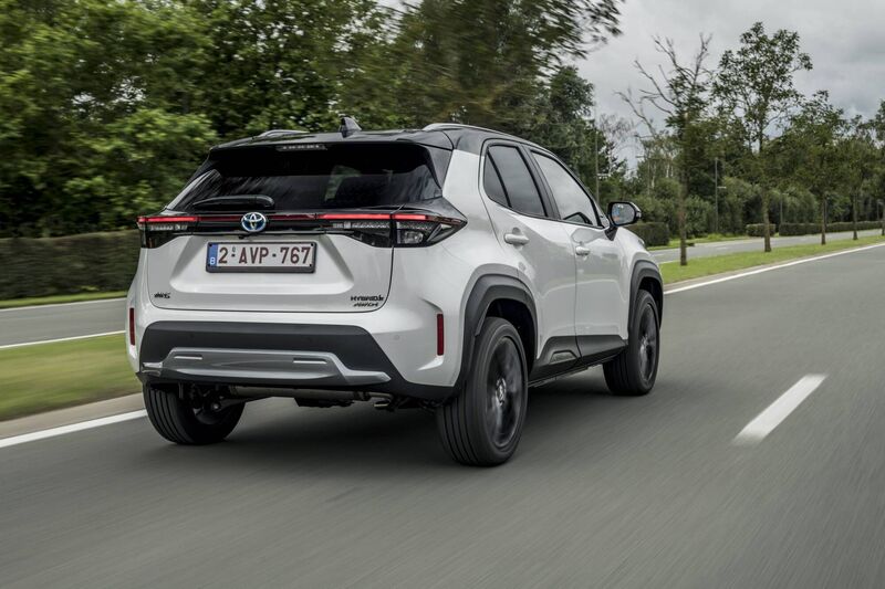 The Yaris Cross Adventure is a very functional car, with a huge boot for the class and 40:20:40 split rear seats and also — depending on spec again — you can get roof rails. The Yaris Cross Adventure is a very functional car, with a huge boot for the class and 40:20:40 split rear seats and also — depending on spec again — you can get roof rails.