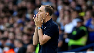 <p>NIGHTMARE: Chelsea manager Thomas Tuchel. Photo credit: Nigel French/PA Wire.</p>