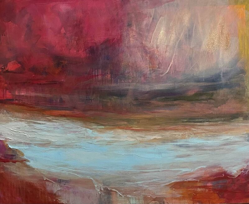 Cora's painting 'Speir Rua'.