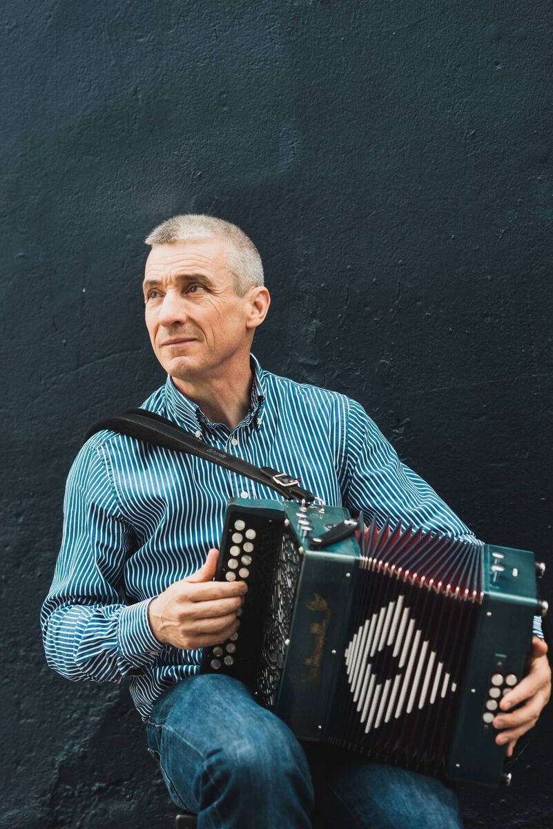 Aidan Coffey toured the world as accordion player with De Dannan, and also worked as a lecturer and researcher in microbiology at Munster Technological University