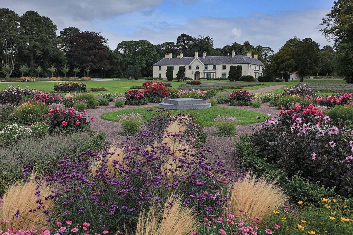 An autumn flower display at the gardens of Killarney House. Picture: Valerie O'Sullivan