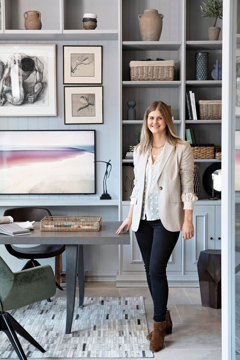 Geri O'Toole, interior architect and designer at Geri Designs. Geri O'Toole, interior architect and designer at Geri Designs.