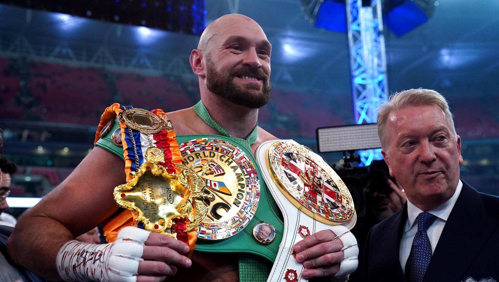 Tyson Fury sets seven-day deadline for unification fight with Oleksandr Usyk