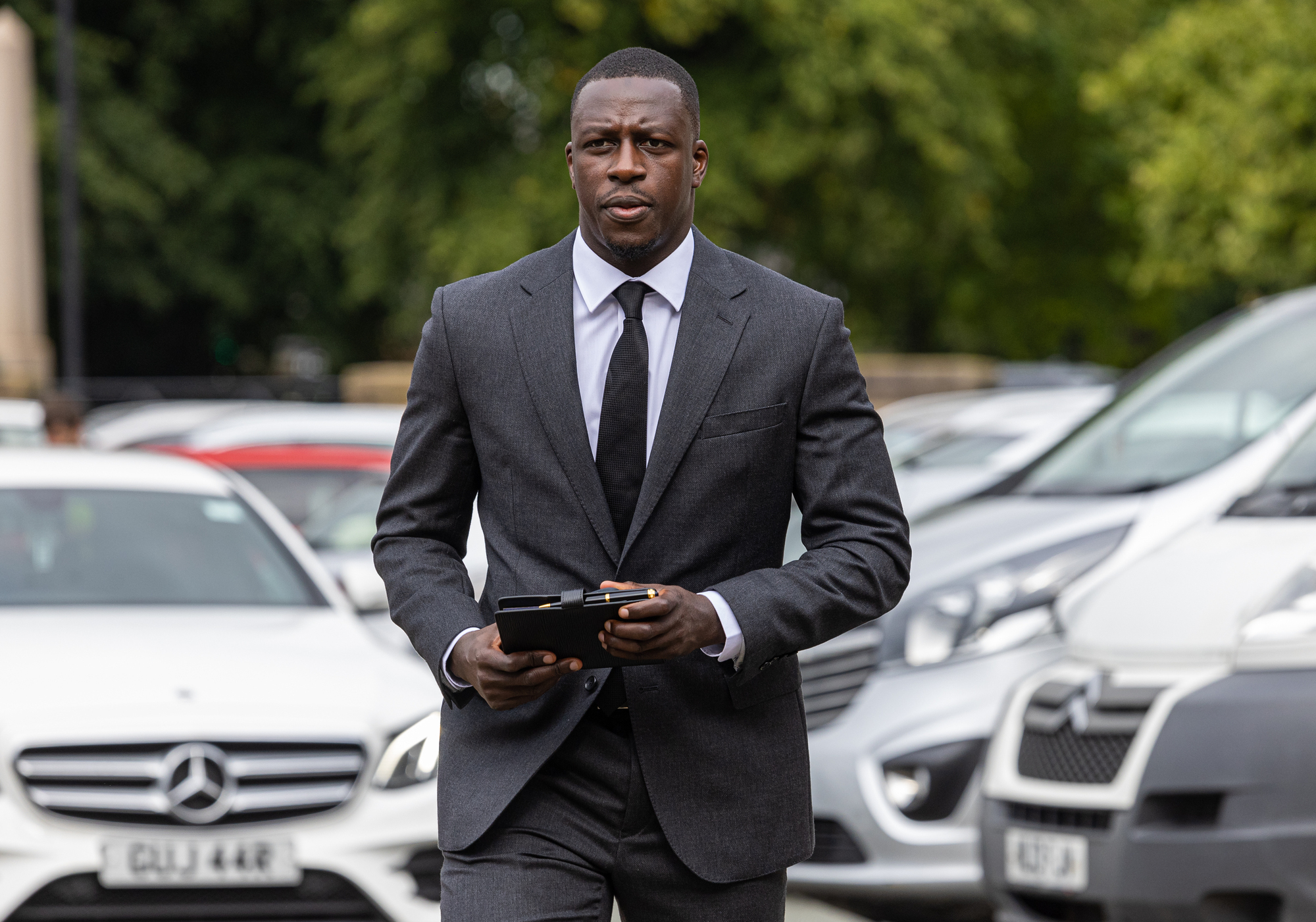 Benjamin Mendy told rape victim ‘don’t worry, it’s small’, court hears