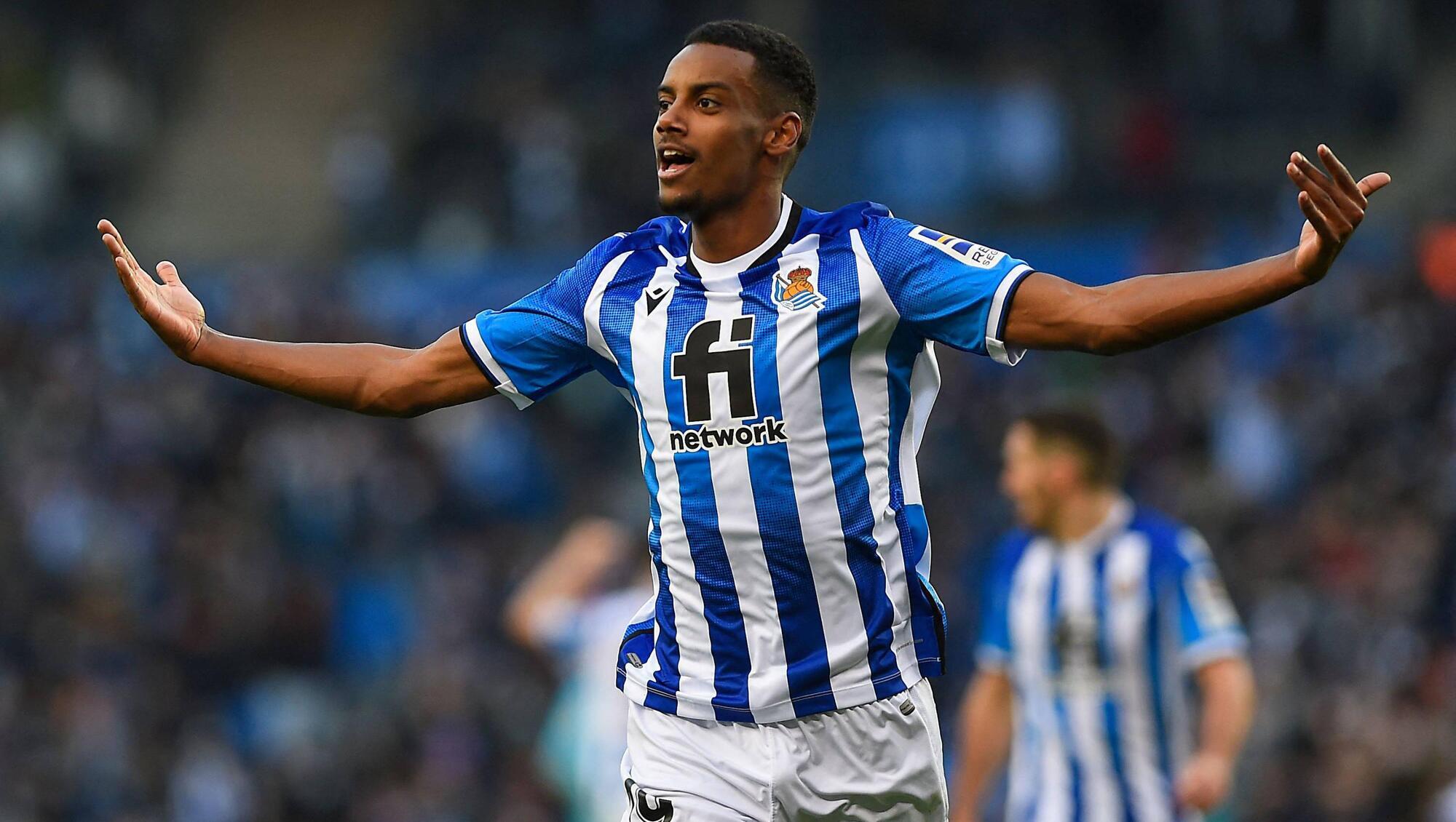 Newcastle poised to spend record £59m on Real Sociedad’s Alexander Isak