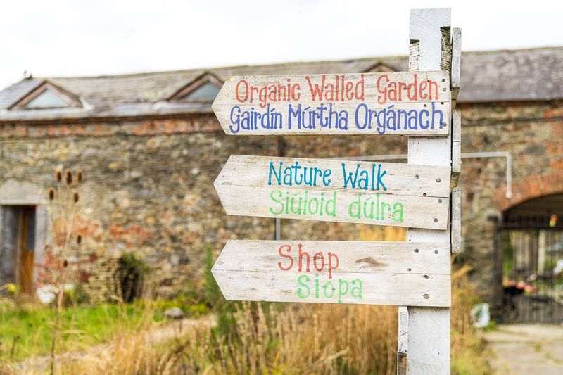 Pointing out the way at Sonairte Eco-Village