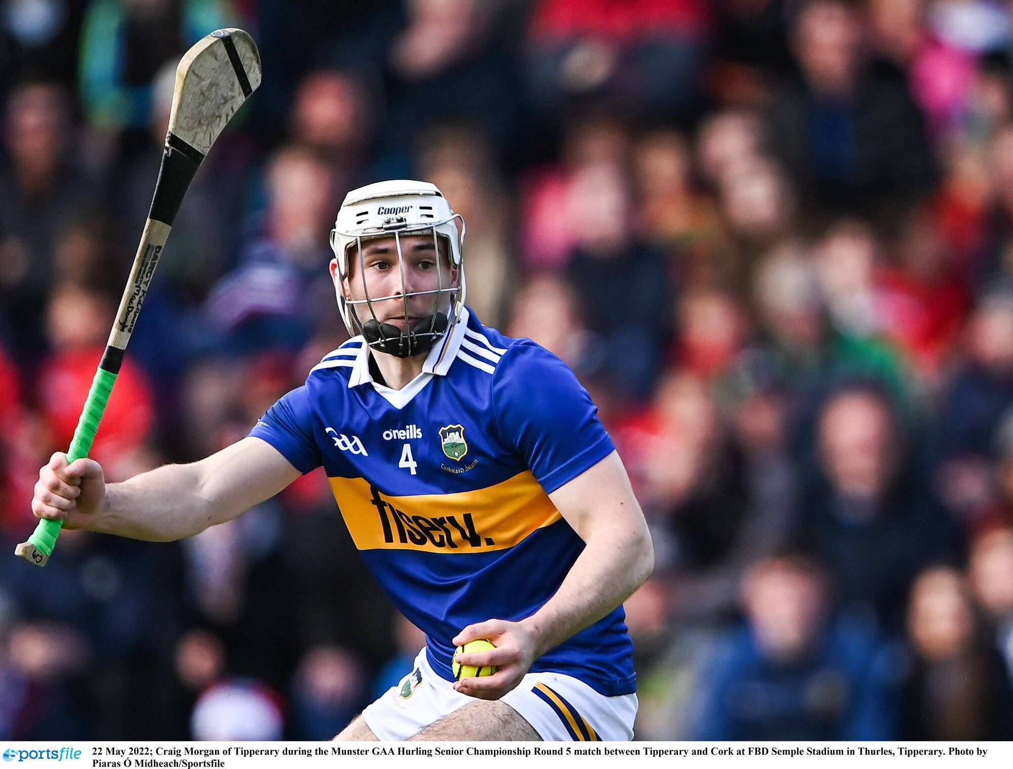 Tipperary's Craig Morgan faces spell out with ruptured cruciate