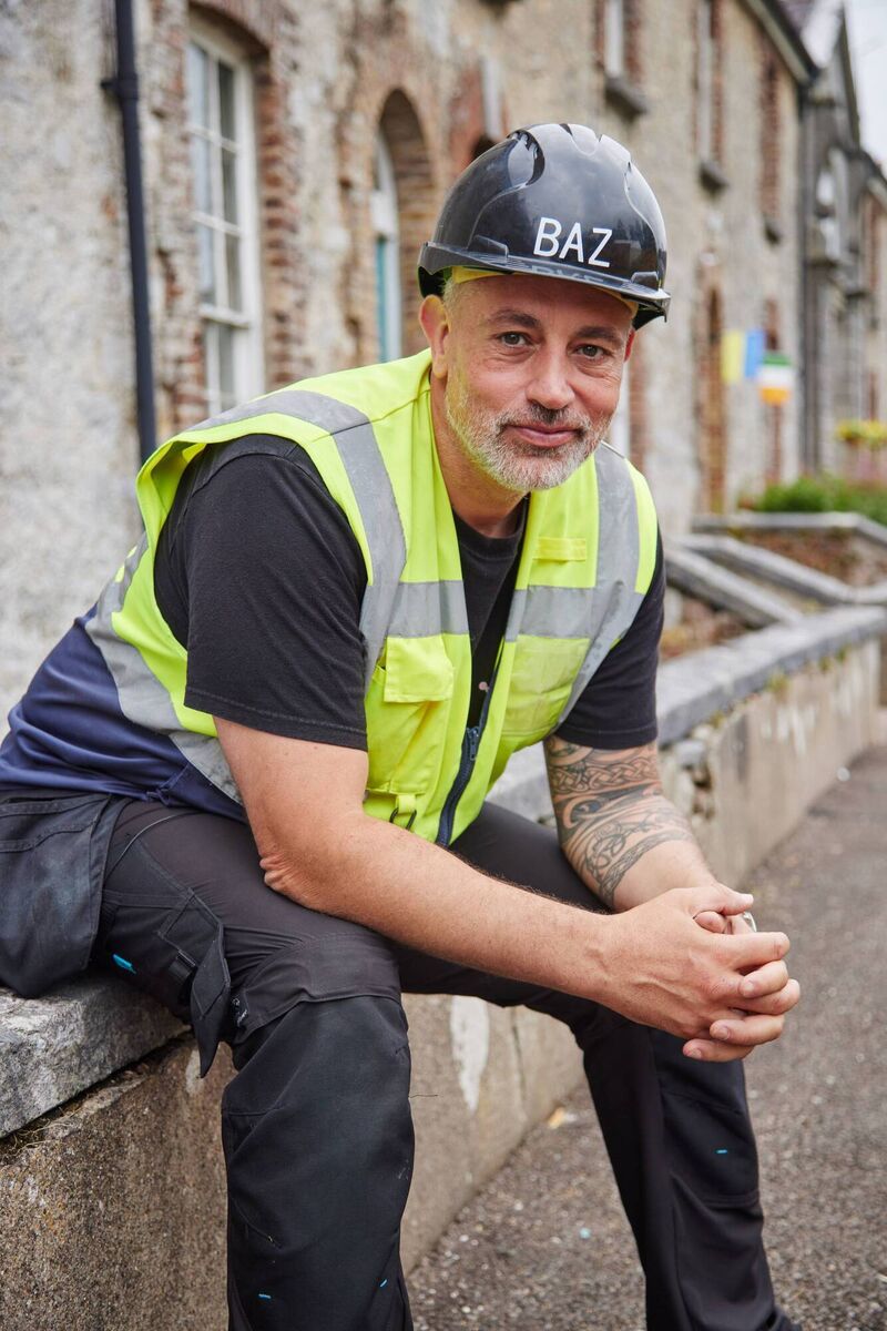 Baz Ashmawy in DIY SOS . Picture: Miki Barlok