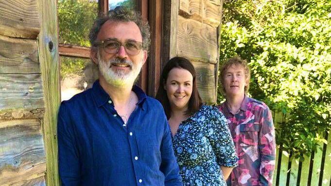 Tommy Tiernan and Hector O hEochagain were in stitches at Laurita Blewitt's tales from Faro 