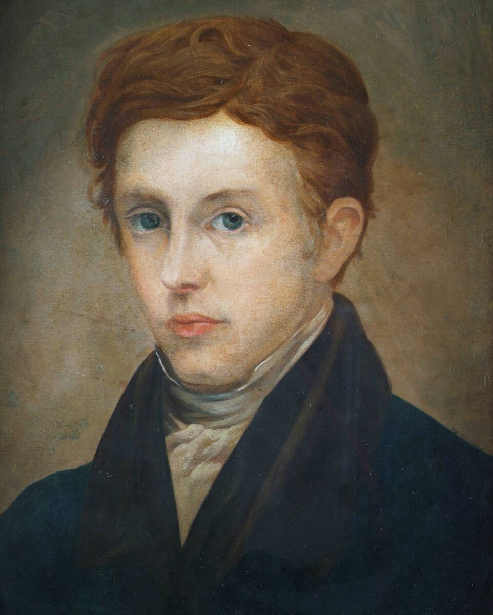 Samuel Forde, Portrait of the Artist (Self Portrait) (detail), c.1828. Picture: Crawford Art Gallery, Cork Samuel Forde, Portrait of the Artist (Self Portrait) (detail), c.1828. Picture: Crawford Art Gallery, Cork