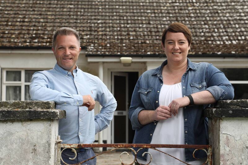 Maggie Molloy with co-presenter Kieran McCarthy.