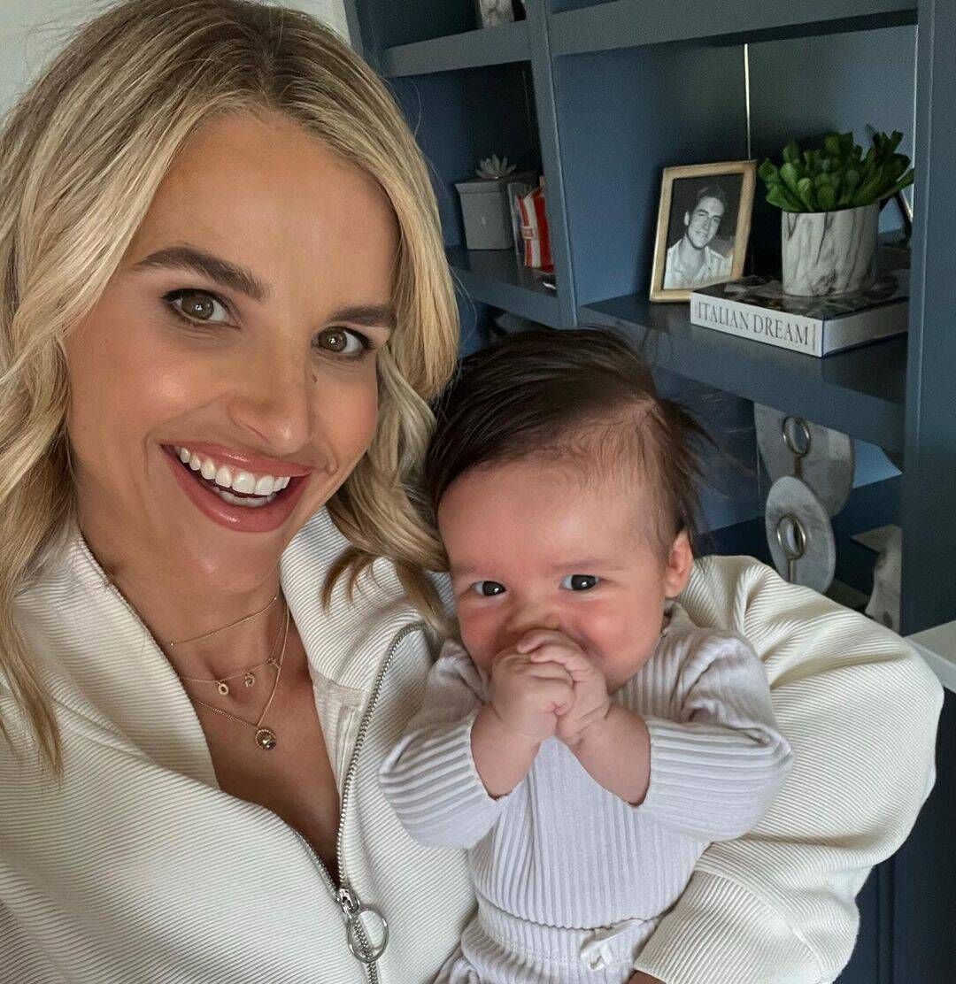 Vogue Williams with son Otto