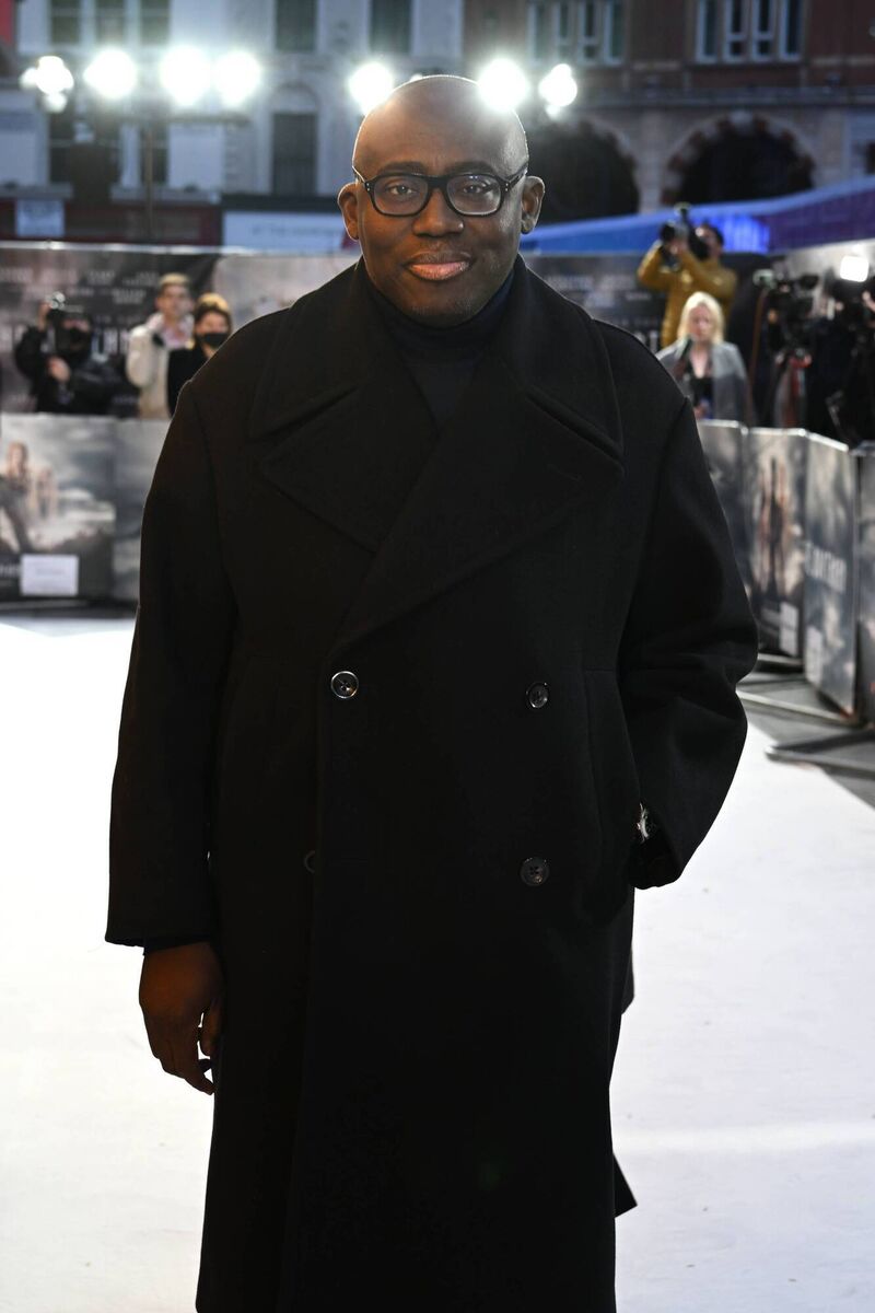 Edward Enninful attends the UK Special Screening of "THE NORTHMAN" 