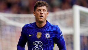 <p>PARTING OF THE WAYS: Ross Barkley, pictured, has left Chelsea by mutual consent. Pic: Adam Davy/PA</p>