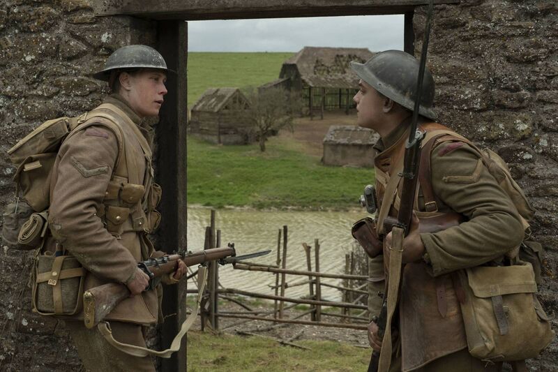 George MacKay and Dean-Charles Chapman in 1917. George MacKay and Dean-Charles Chapman in 1917.