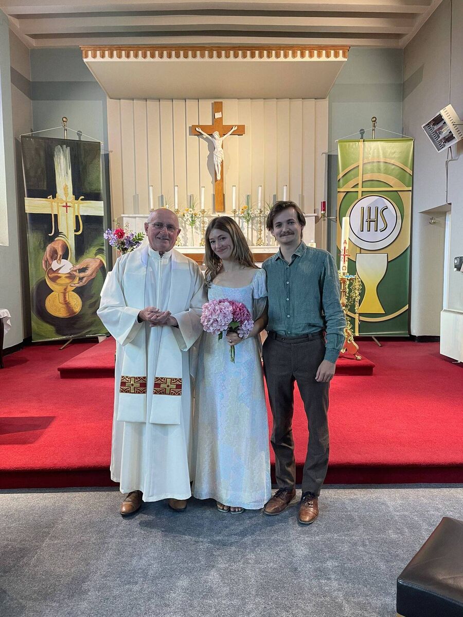 Fr Lynch was full of praise for Jack and his simple wedding ceremony Fr Lynch was full of praise for Jack and his simple wedding ceremony