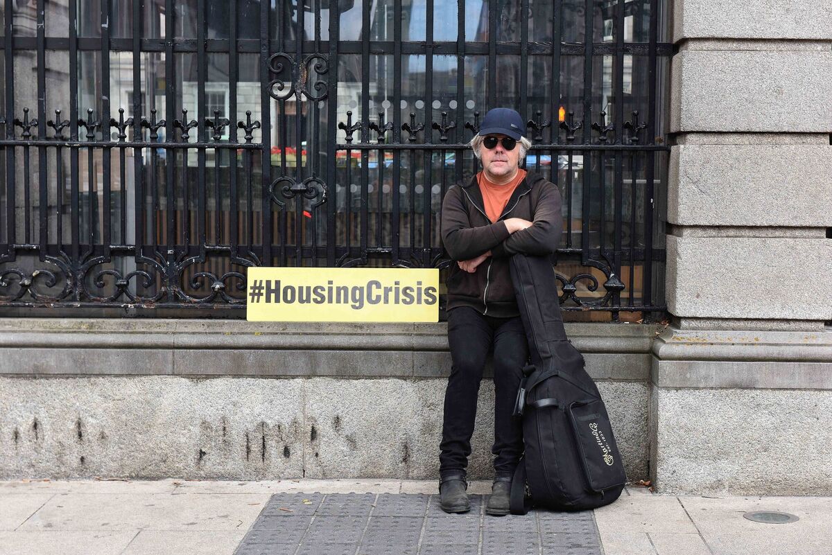 Despite being a skilled and successful musician, for the first time in 27 years of renting, prices have risen so sharply that Martin Leahy has been priced out of the overheated market. Picture:Moya Nolan