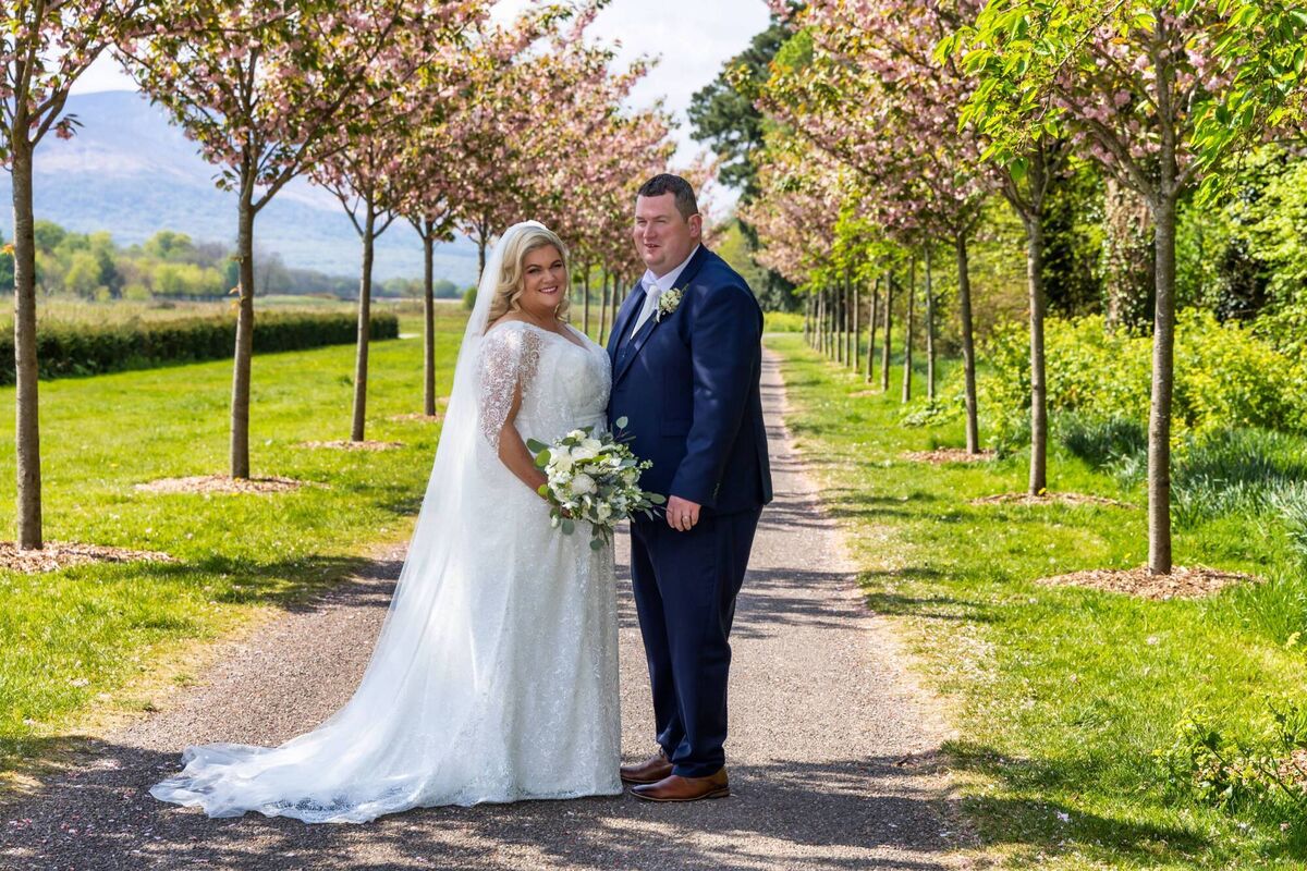 Caragh Neeson and Aidan O’Donoghue got married at St Mary's Cathedral in Killarney and headed to Killarney House and Gardens for pictures