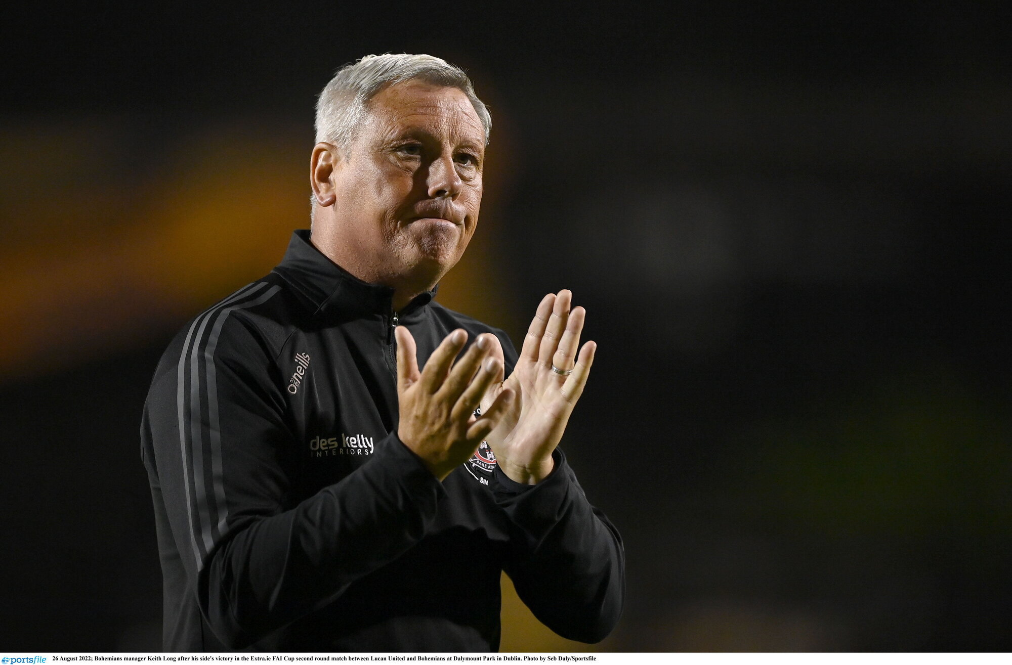 Bohemians part company with manager Keith Long