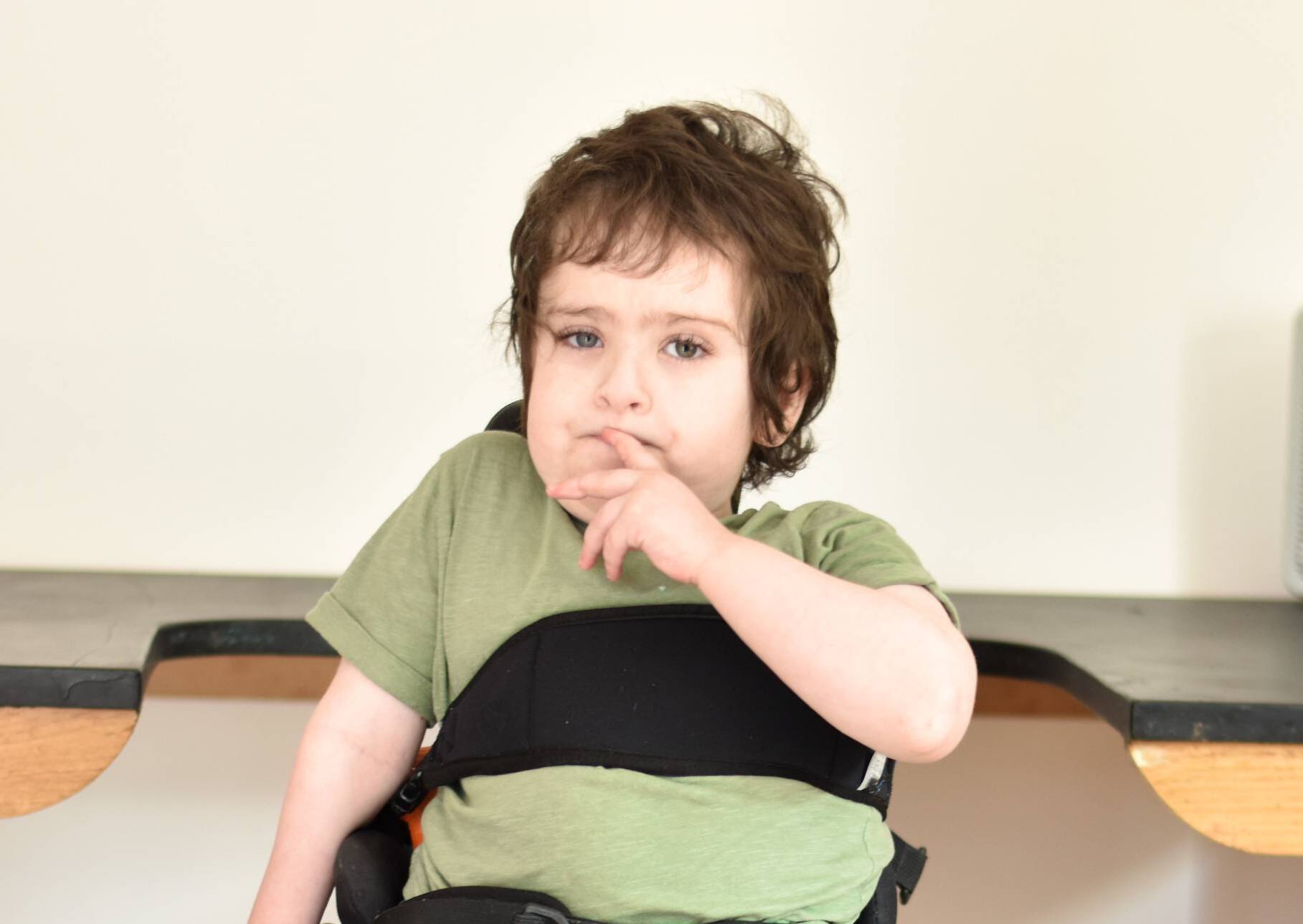 Harvey was meant to have a scoliosis operation in August. He is still waiting