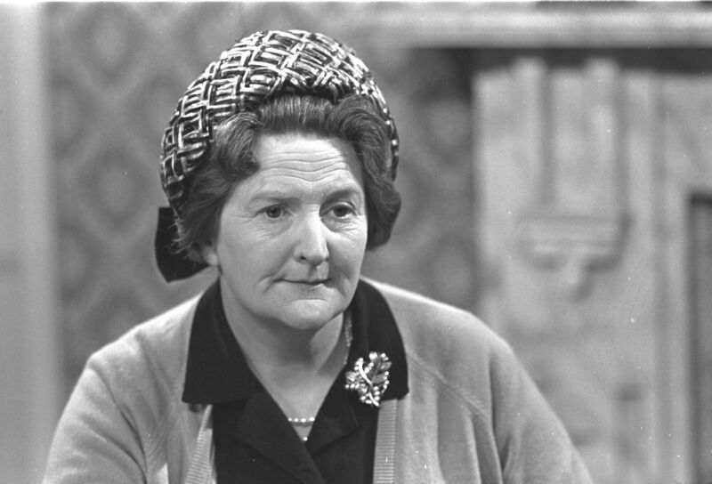 Moira Deady in 'The Riordans' in 1967.
