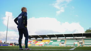 <p>PROGRESSION: Manager Vera Pauw during a Republic of Ireland Women training session at Tallaght Stadium in Dublin. Photo by Stephen McCarthy/Sportsfile</p>