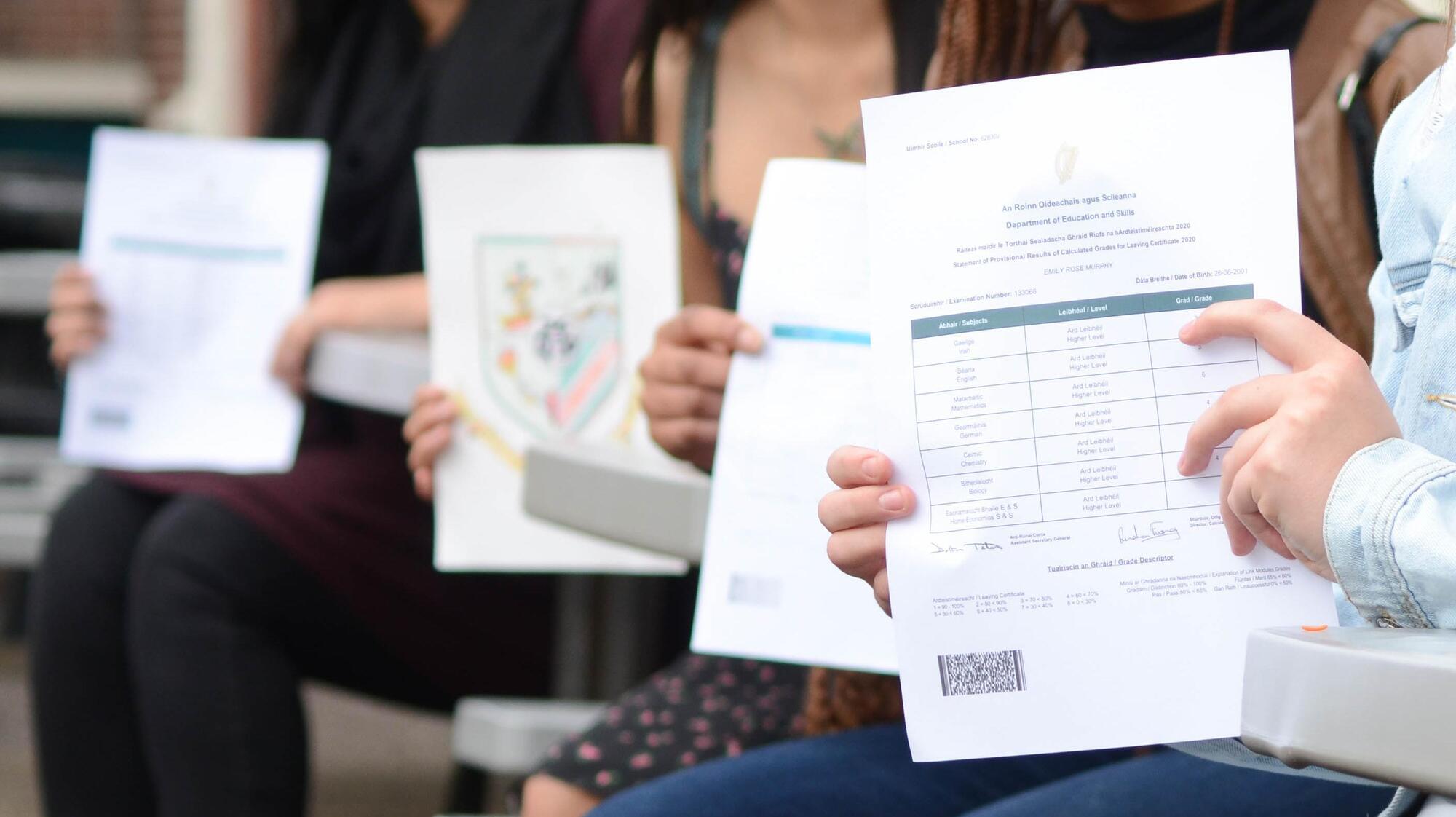 How to help someone manage disappointment after getting Leaving Cert results